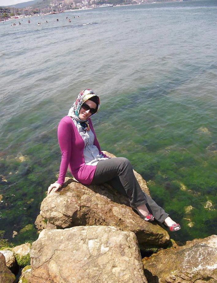 25P Turkish turbanli arab hijab kurtish