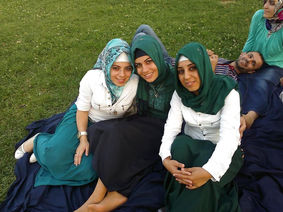 25P Turkish turbanli arab hijab kurtish