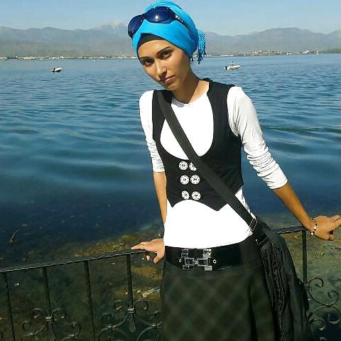25P Turkish turbanli arab hijab kurtish