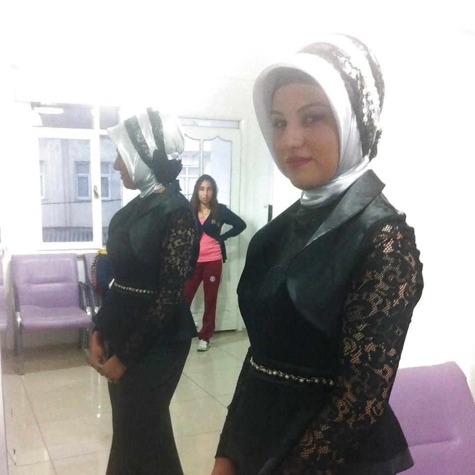 25P Turkish turbanli arab hijab kurtish