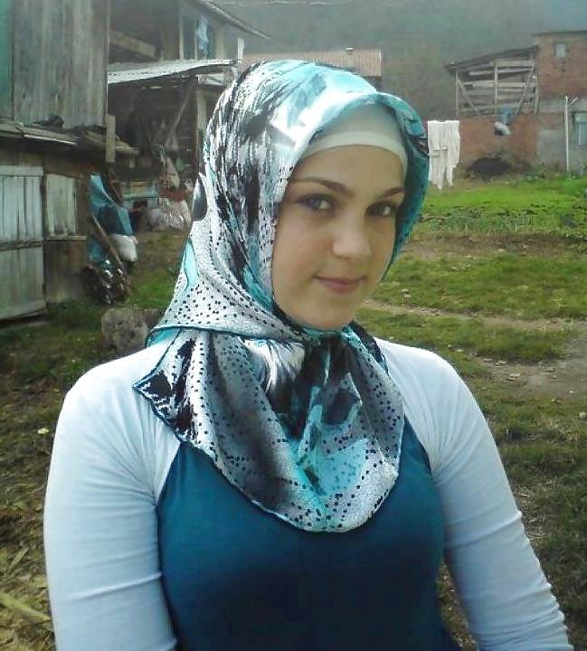 25P Turkish turbanli arab hijab kurtish
