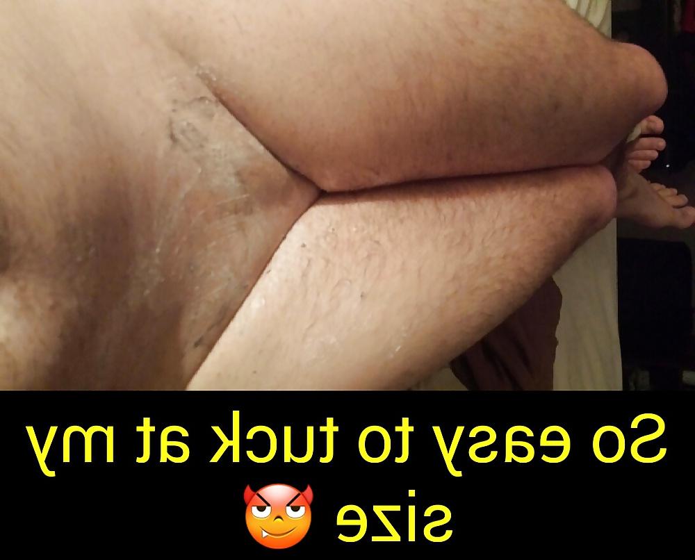 6P My 1 inch sissy clit white boys suck