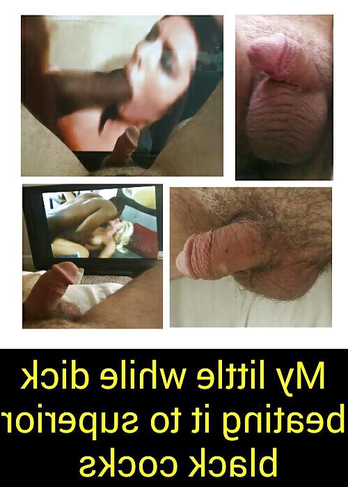 6P My 1 inch sissy clit white boys suck
