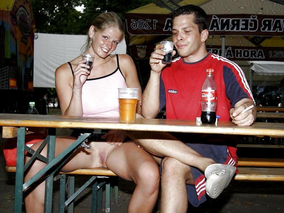 11P Upskirt no panties 2