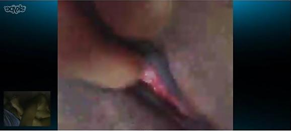 19P Asian maid skype 