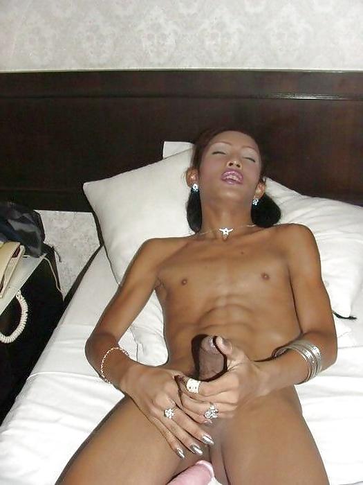 19P Bangkok Ladyboy Yuan - very skinny