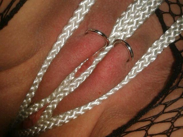10P Some pics of my rope work on my slave wife