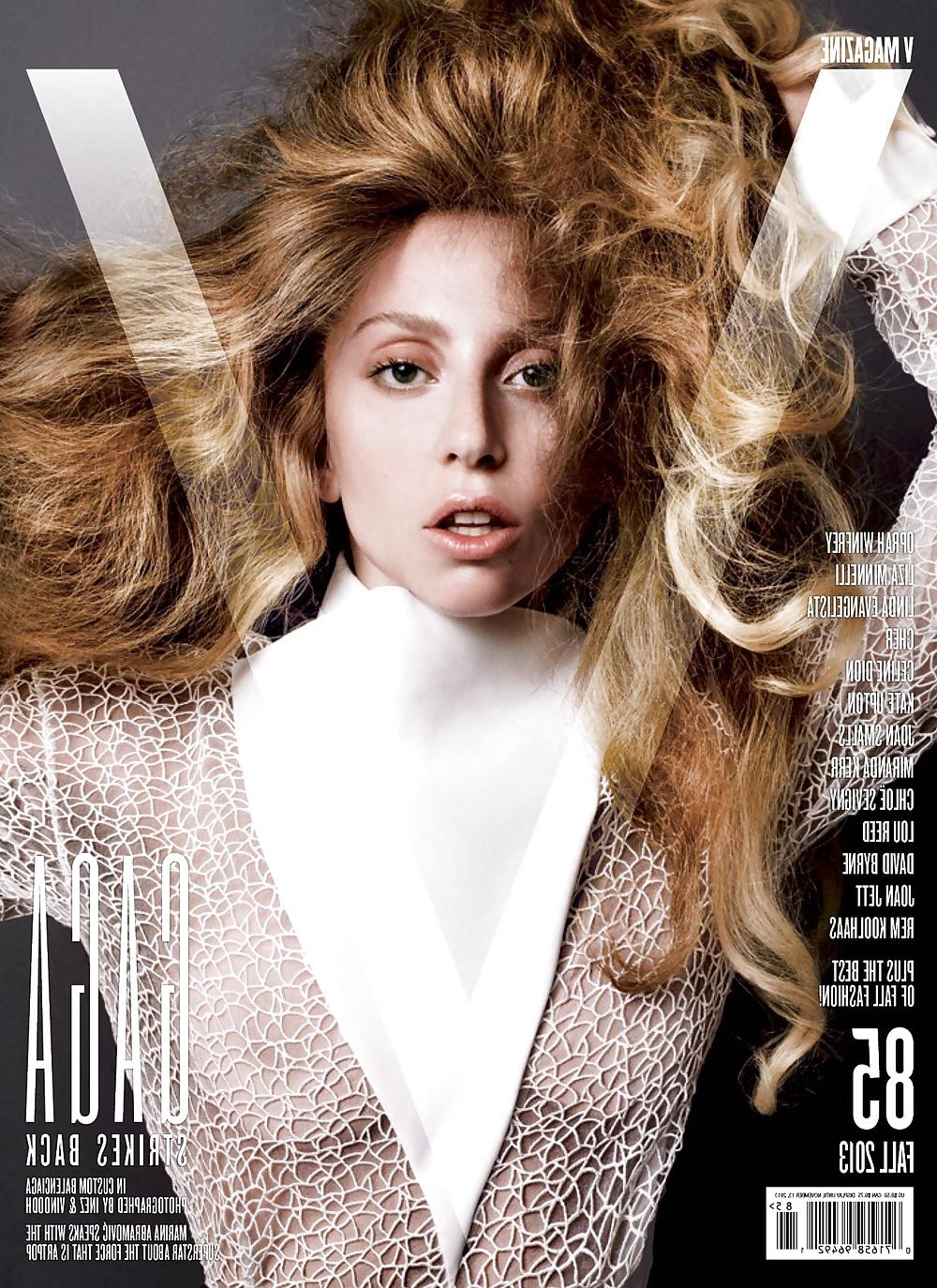 19P Lady Gaga Nude in V Magazine HQ Scans (CCM)