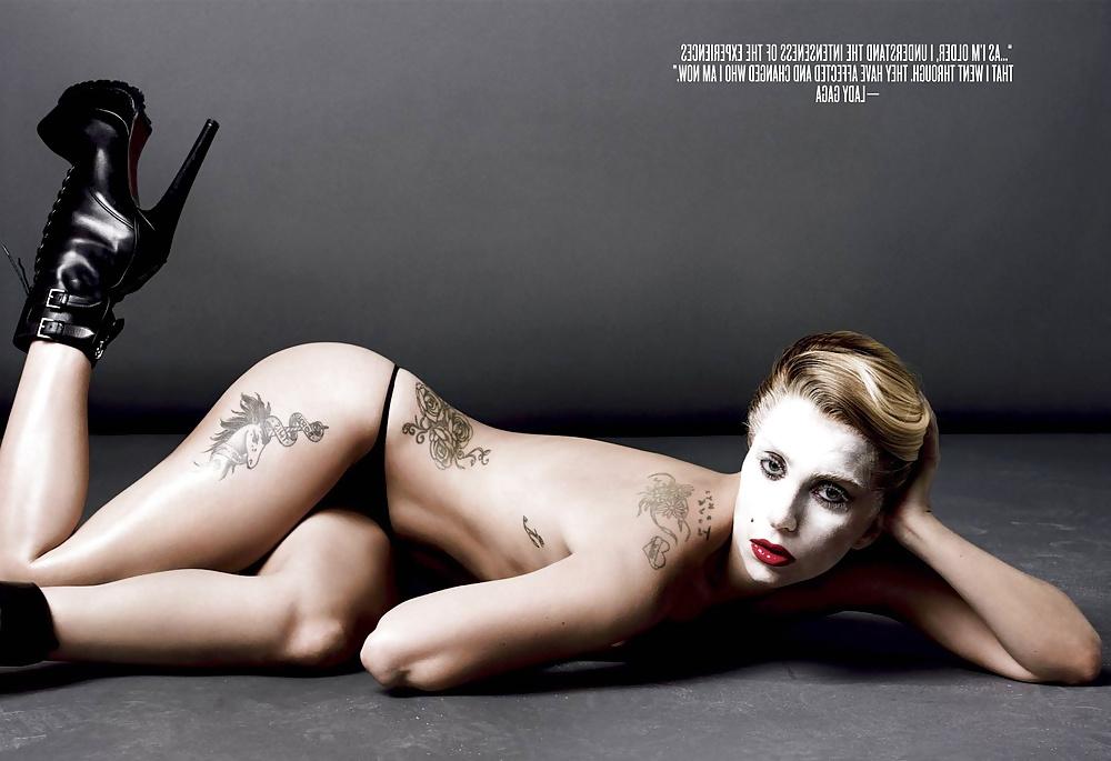 19P Lady Gaga Nude in V Magazine HQ Scans (CCM)