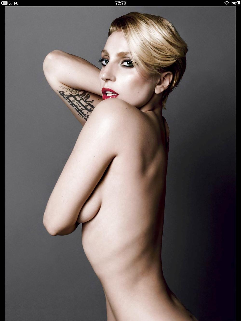19P Lady Gaga Nude in V Magazine HQ Scans (CCM)