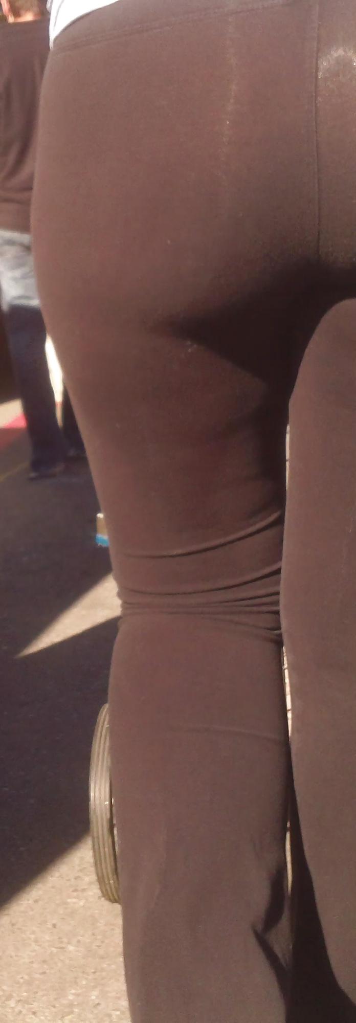 25P Big tight teen spandex butt & ass 