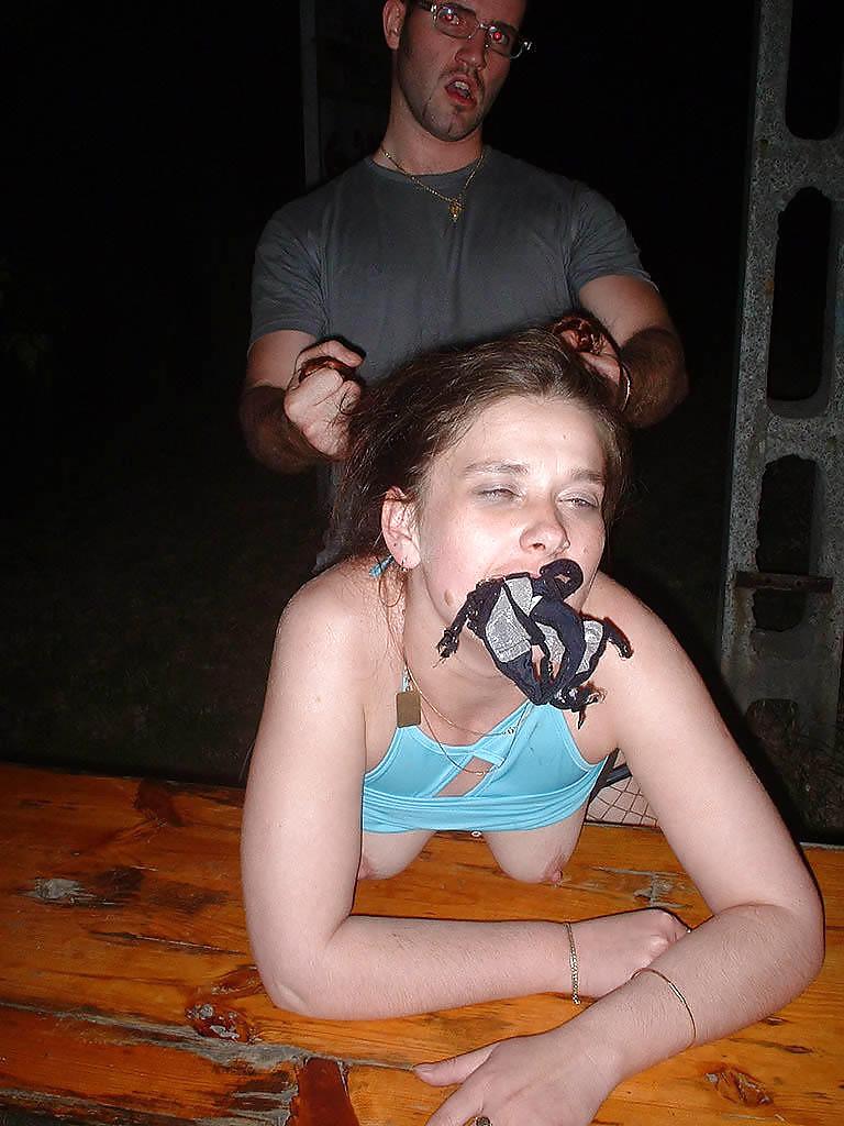 25P Panties in mouth
