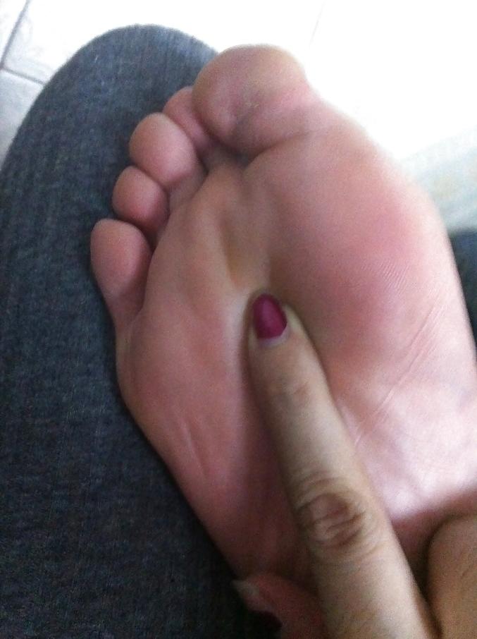 12P (3) My asian GF's feet, toes and soles! Chinese foot fetish!