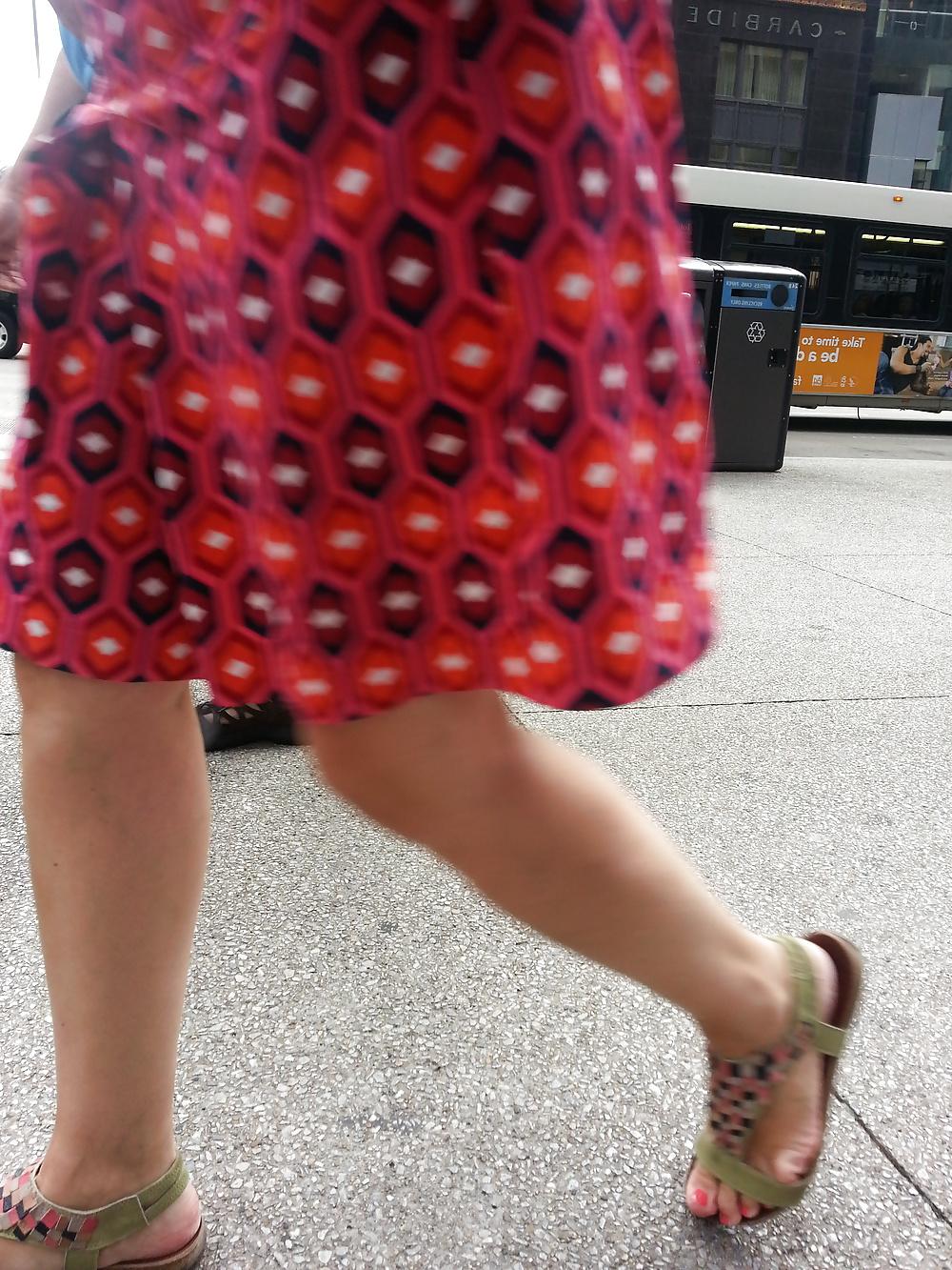 11P Sneaky feet on my vacation chicago new york dc part2