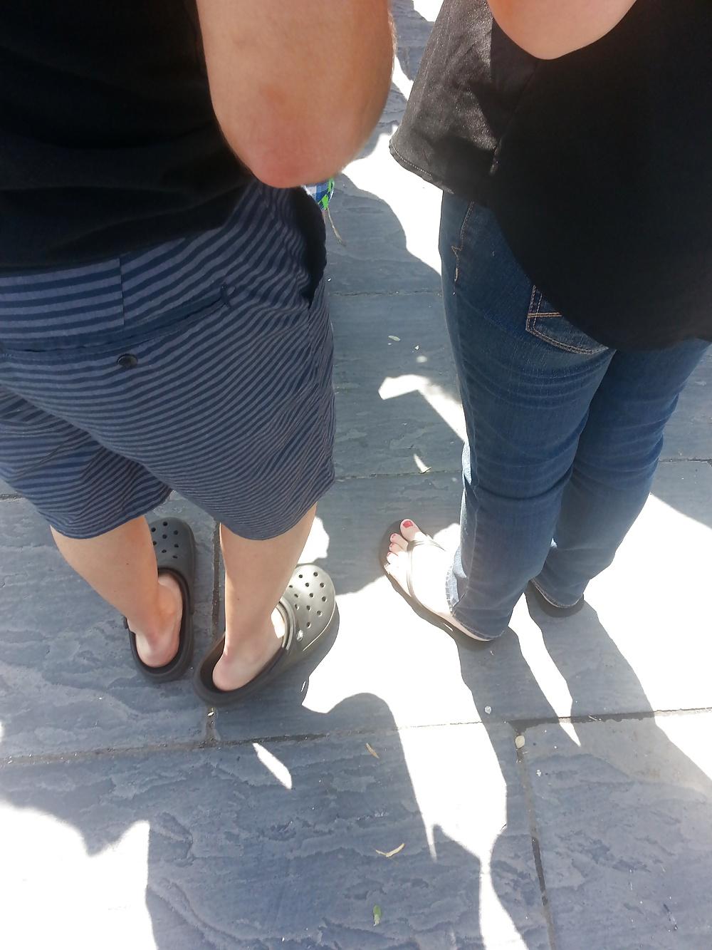 11P Sneaky feet on my vacation chicago new york dc part2