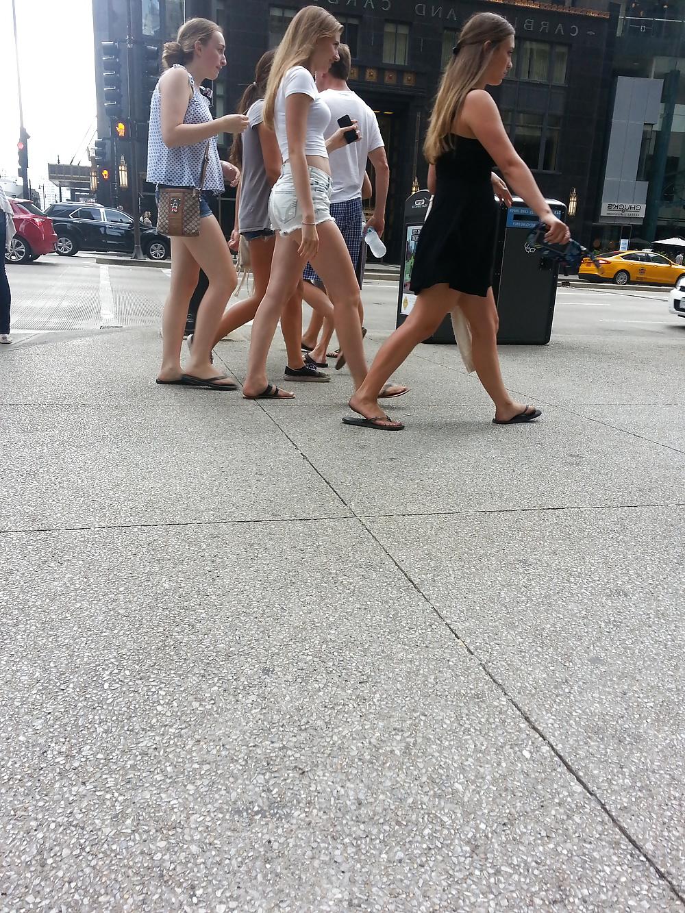 11P Sneaky feet on my vacation chicago new york dc part2