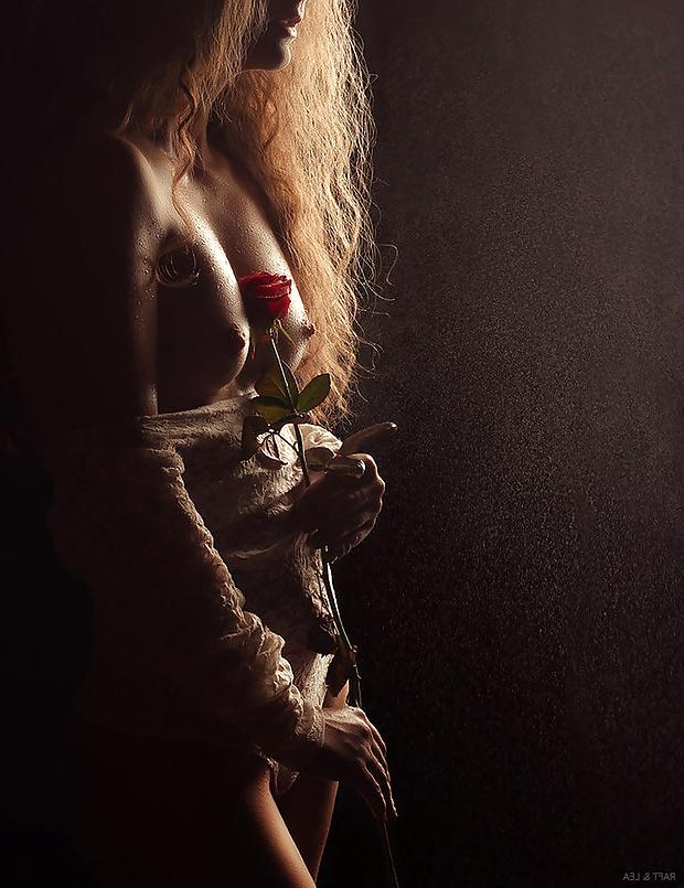 25P Perfect Storm - Beautiful Women, Beautiful Flowers-Non-Porn
