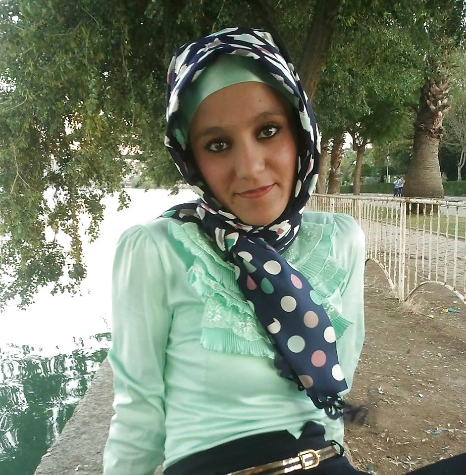 10P Turkish turbanli arab hijab