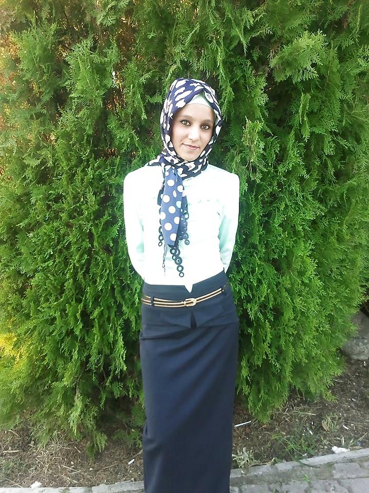 10P Turkish turbanli arab hijab