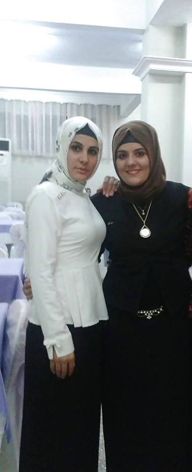 25P Turkish turbanli arab hijab