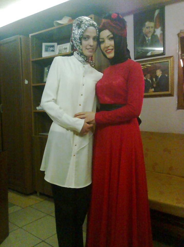 25P Turkish turbanli arab hijab