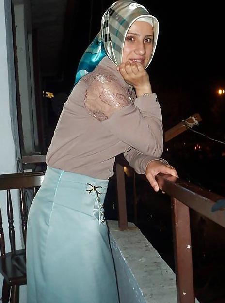 25P Turkish turbanli arab hijab