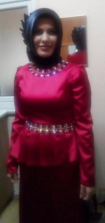 25P Turkish turbanli arab hijab