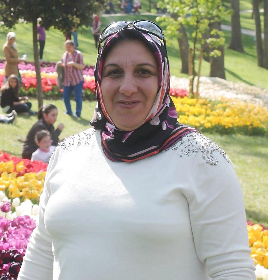 25P Turkish turbanli arab hijab