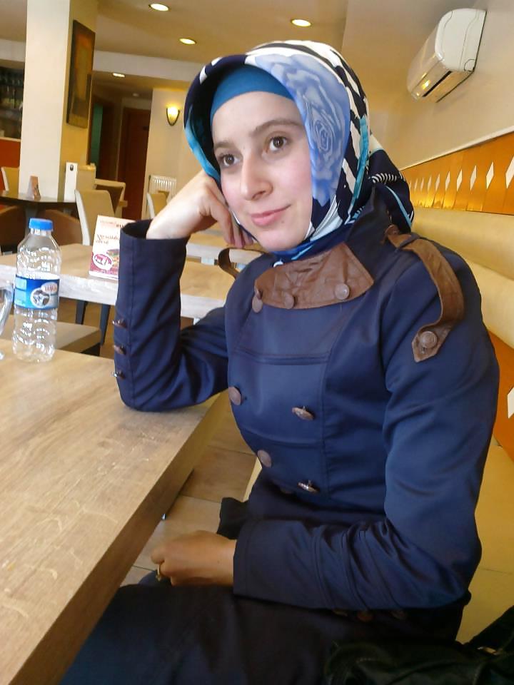25P Turkish turbanli arab hijab