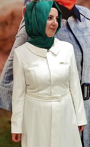 25P Turkish turbanli arab hijab