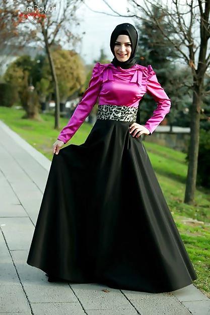 25P Turkish turbanli arab hijab