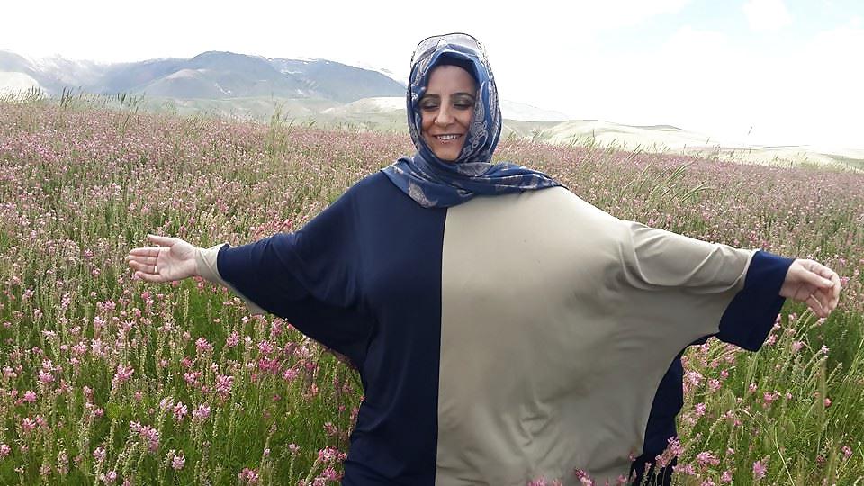 25P Turkish turbanli arab hijab