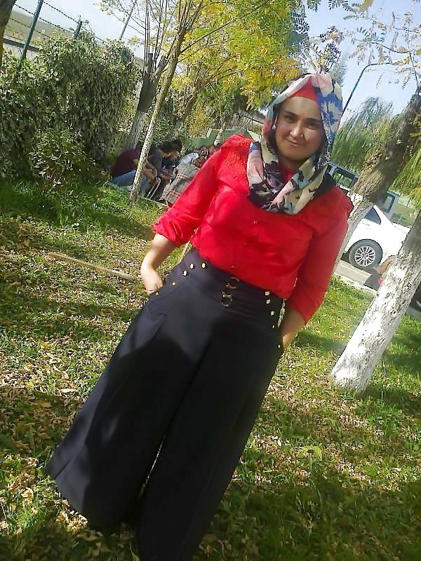 25P Turkish turbanli arab hijab