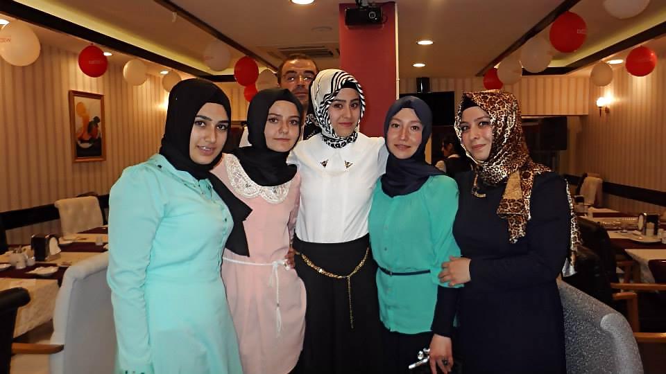 25P Turkish turbanli arab hijab