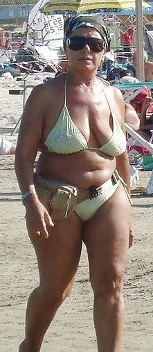 22P Granny bikini yes
