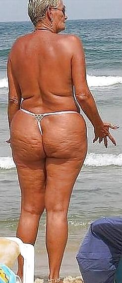22P Granny bikini yes