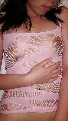 16P Asian Thigh Highs - Tight Pink Pussy