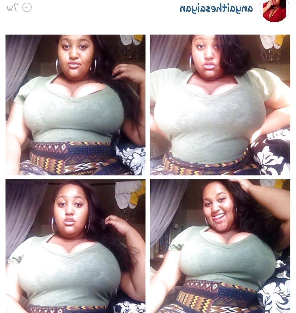 5P Huge Ebony Tits from new Jersey - Anyai 