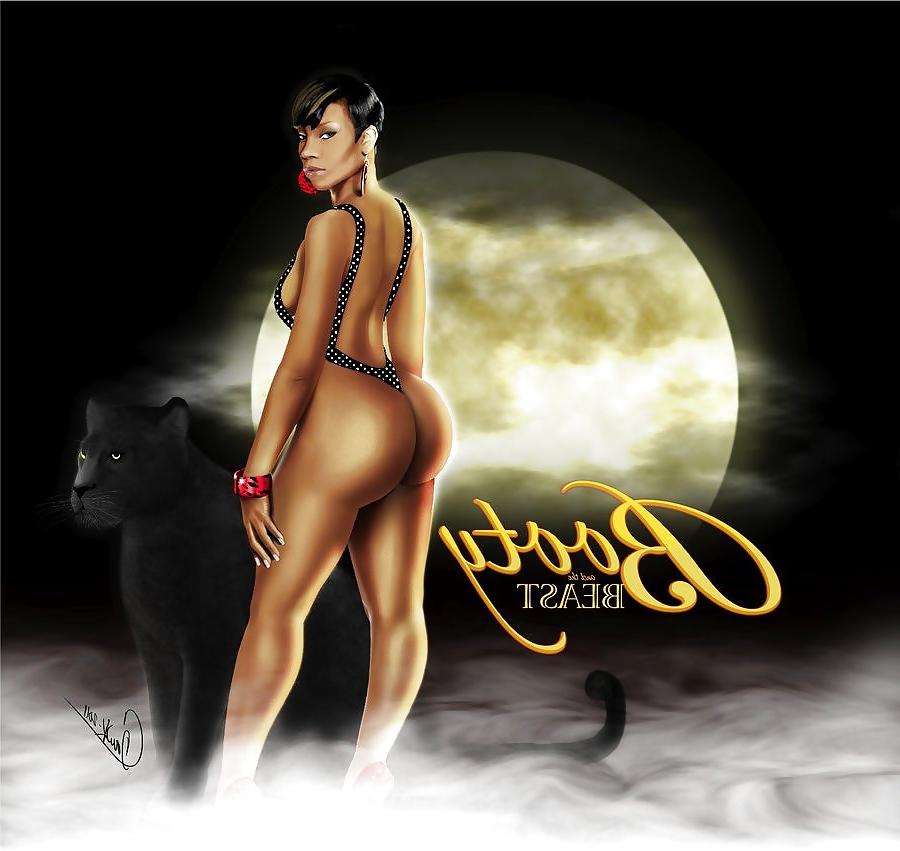 25P JUICY EBONY BUTTS!!!