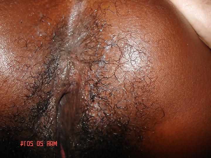25P Hairy Ebony Mature 
