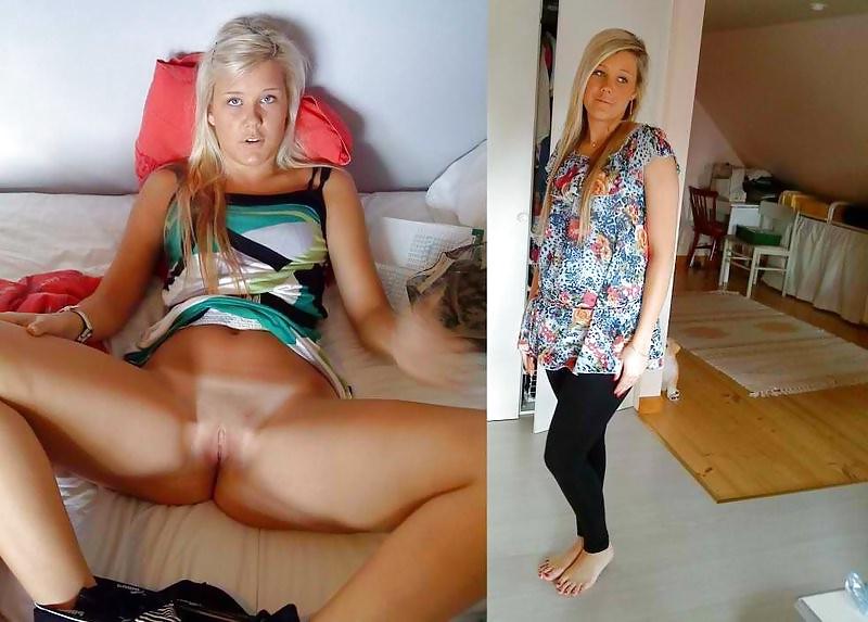 20P Clothed and Nude 37 Redheads and Blondes