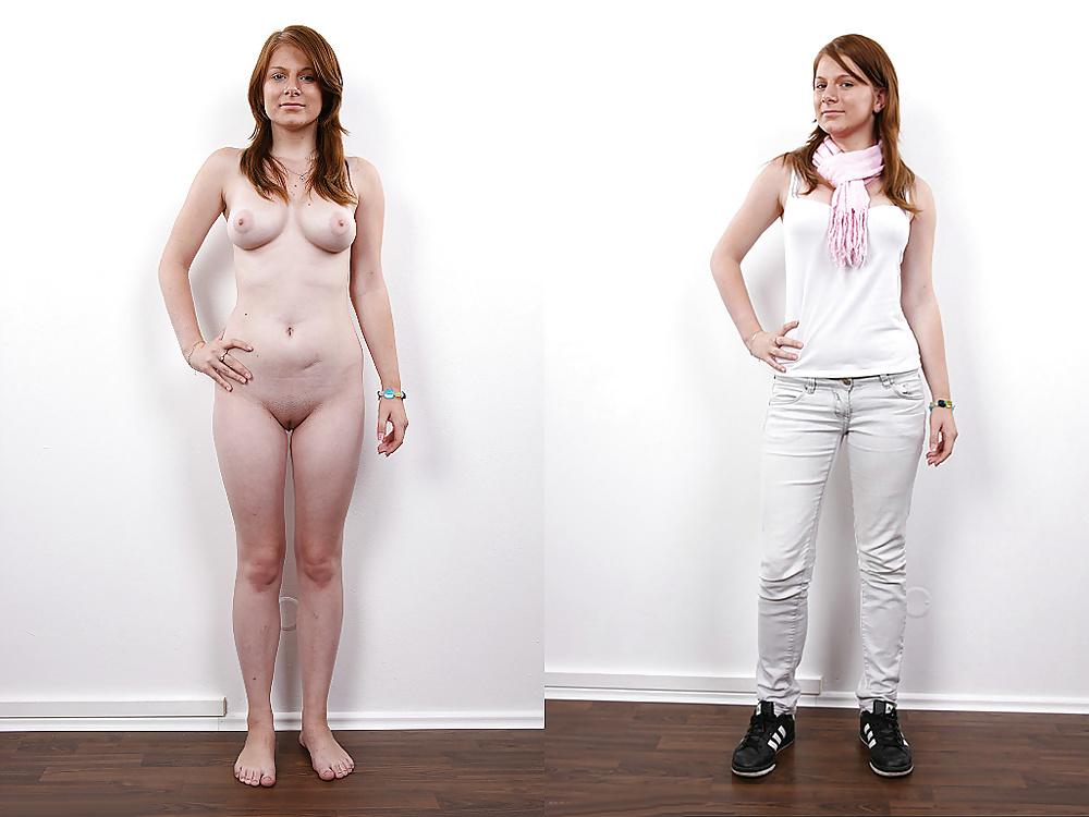 20P Clothed and Nude 37 Redheads and Blondes