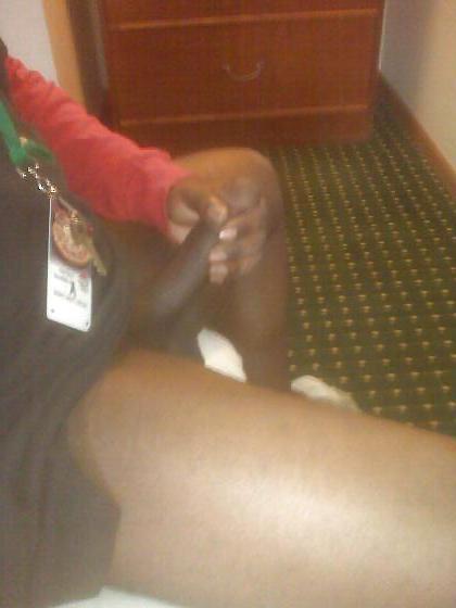 23P MY THICK BLACK COCK 3....ME AT WORK...jerkin