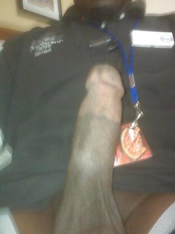 23P MY THICK BLACK COCK 3....ME AT WORK...jerkin