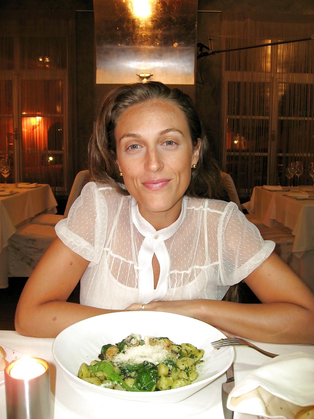 15P Laure does not need tto get naked to make my dick steel hard