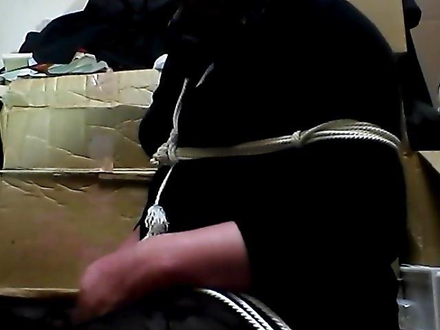 14P Self bondage rope