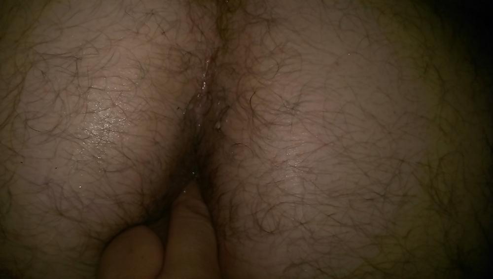 10P Fingering his ass while i milk his cock and prostate
