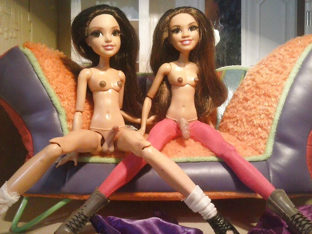 17P Custom Dolls OOAK VIP Black Girls Lesbian and Shemale 