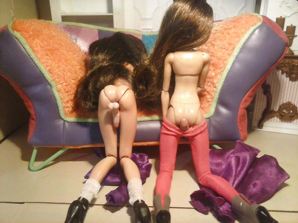 17P Custom Dolls OOAK VIP Black Girls Lesbian and Shemale 