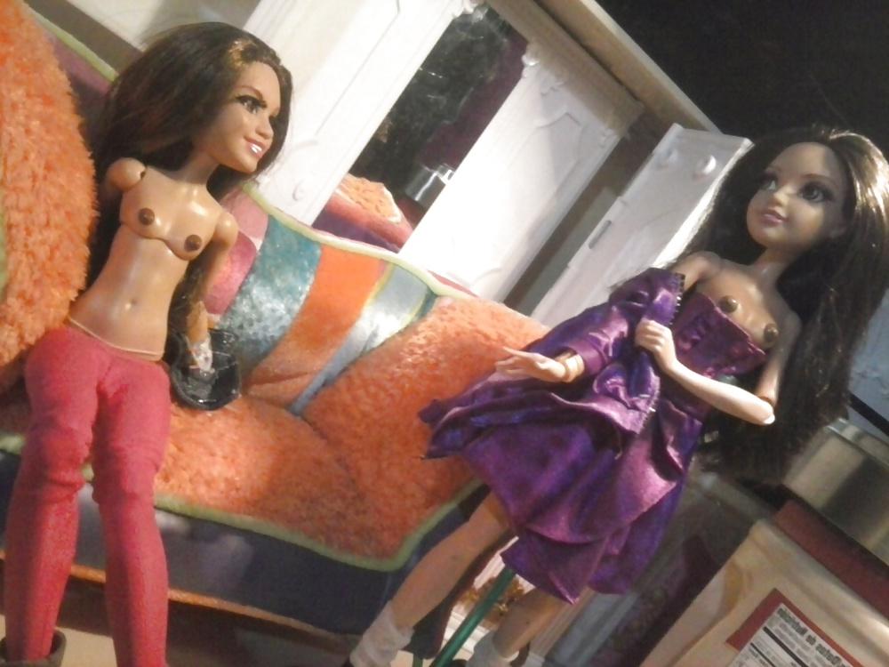 17P Custom Dolls OOAK VIP Black Girls Lesbian and Shemale 